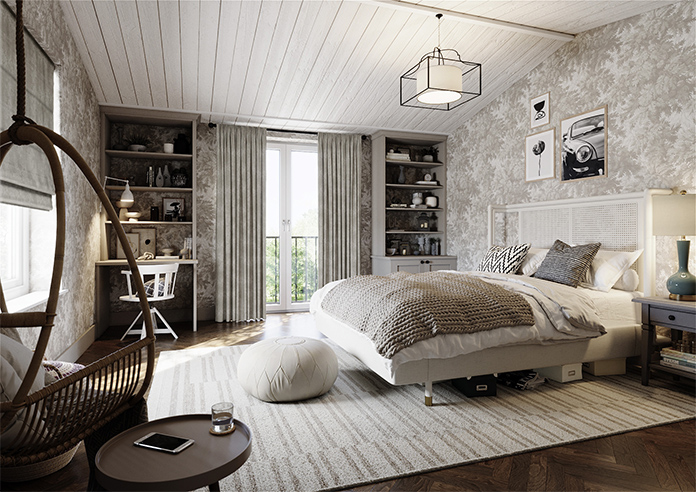 Florence Faux Suede, Taupe Brown - Made to Measure Curtains - Image 7